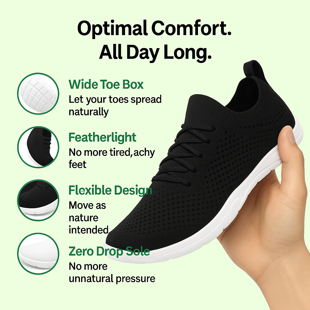 Stride Pro - Ergonomic Supportive & Non-slip Barefoot Shoes