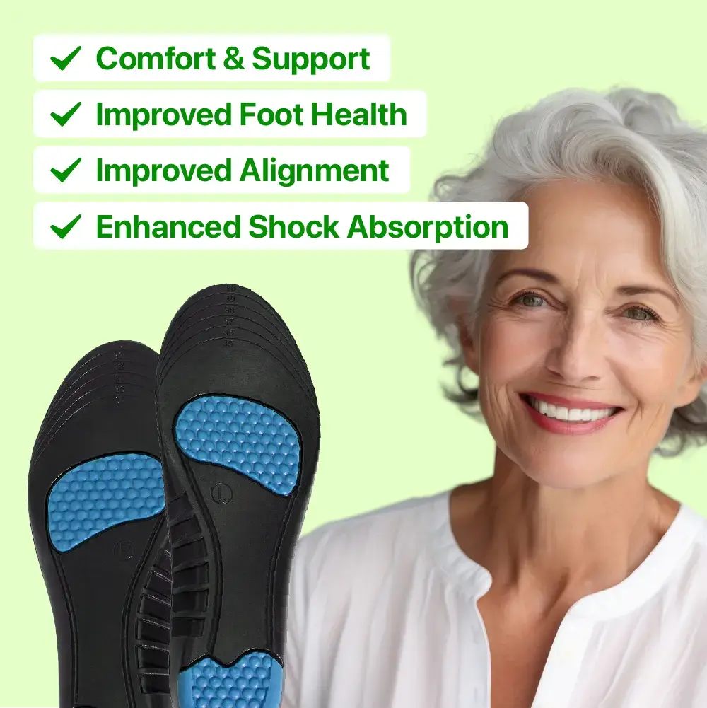 Orthopedic Soles - Pain relieving and shock absorbing foot pads